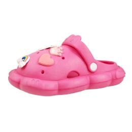 18 Bulk Toddler's Girl's Charm Clog Fuchsia