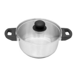 6 Bulk 1qt Dutch Oven With Handle And Glass Lid