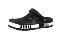 18 Bulk Men's Abstract Clog Black