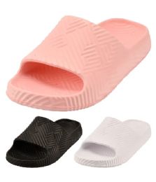 36 Bulk Women's Eva Wavey Slippers