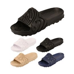 36 Bulk Men's Eva Wavey Slippers
