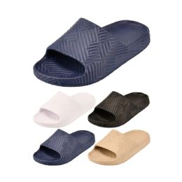 36 Bulk Men's Eva Thick Pad Slippers