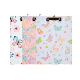 24 Bulk Clip Board Assorted Designs 12x9inch