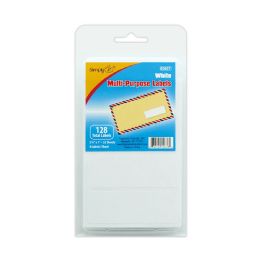36 Bulk White Mutipurpose Labels