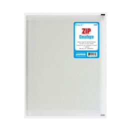 48 Bulk Zip envelope clear letter size