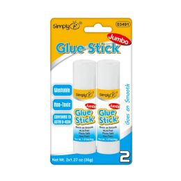 36 Bulk Glue Stick Jumbo 2ct Washable