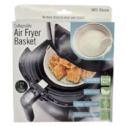 24 Bulk 8.1" Silicone Collapsible Air Fryer Basket
