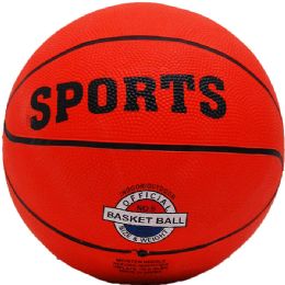 50 Bulk 9"d No. 5 Deflated Basketball In Pp Bag