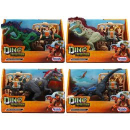 18 Bulk 12pc Dinosaur Set In Open Box, 6 Assrt Styles