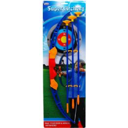 24 Bulk 22-Inch Super Archery Play Set Tied On Card