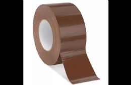 Bulk Tan Tape Hand Grade 3 Inch 1.8mil 110 Yard - 24 Rolls