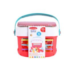 6 Bulk Shape Sorter Bucket (16 Blocks)