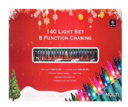 12 Bulk Ul 140l Mini Lights (multi Color Bulb) With 8 Func
