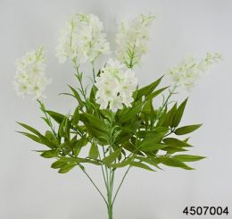 240 Bulk Artificial Flowers - ForgeT-ME-Not Bush, 7 Heads