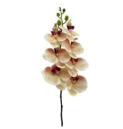 192 Bulk Artificial Flowers - Orchid, Light Pink, 7 Heads, 37.5"