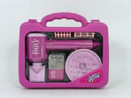 12 Bulk Beauty Set W/ Hair Dryer In Suitcase