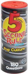 6 Bulk 5 Second Rule Pop Culture Mini Tube