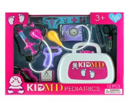 6 Bulk 12 Pcs Doctor Play Set W/ Light In Open Box