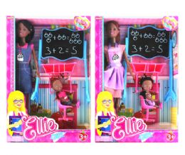 24 Bulk Girl W/ 4.5' DolL- BoarD- ChaiR- Desk In Win