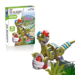 12 Bulk Dino Eva Block In Color Box