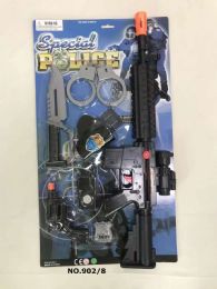 24 Bulk Police Force Machine Gun Set