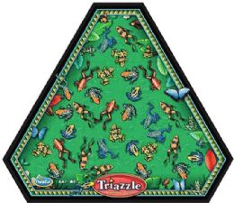 60 Bulk Triazzle Frogs Brainteaser Puzzle