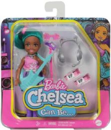 6 Bulk Barbie: Chelsea Can Be... Rockstar Playset