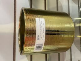 6 Bulk Ceramic Round Pot With Brushed Design Body Lg Gloss Finish G