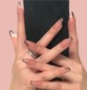 24 Bulk Polish Pop 24 Pc (black French Tip)