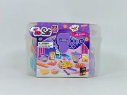 12 Bulk 25pc Tea Set In Carrycase W/ Wrap Card