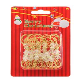 144 Bulk 18ct Beaded Ornament Hooks