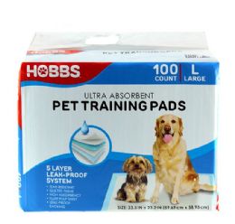 4 Bulk Hobbs Pet Training Pads 100 Pack