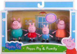 12 Bulk Peppa Pig Family 4-Figure Pack
