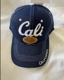 48 Bulk California Base Ball Cap Assorted Colors