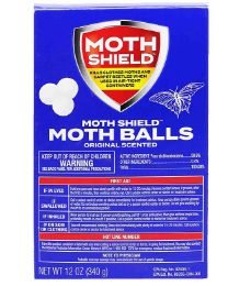 12 Bulk Moth Balls 12oz Original Moth Shield Boxed