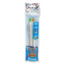 288 Bulk Pens 2ct Pentel Assorted Color Ink Energel Retractable .7mm