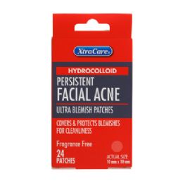 12 Bulk Facial Acne Patches 24ct Hydrocolloid Boxed