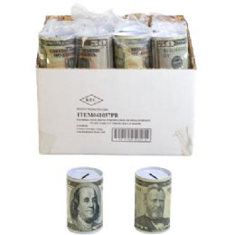 24 Bulk Bank Metal W/removable Lid