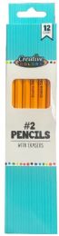 48 Bulk Pencils - No. 2 - 12ct Box - Creative Colors