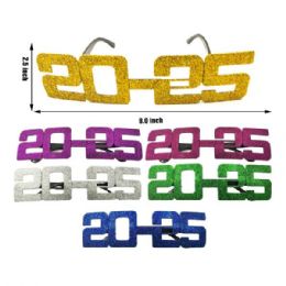 24 Bulk 2025 New Year Glasses