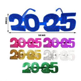 24 Bulk 2025 New Year Glasses