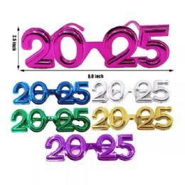 24 Bulk 2025 New Year Glasses