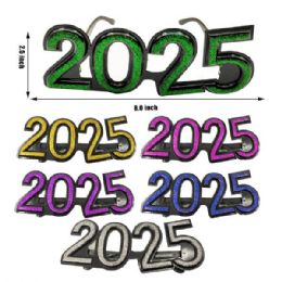 24 Bulk 2025 New Year Glasses