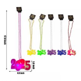 48 Bulk 2025 Light Up Necklace