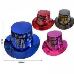 48 Bulk New Year Foil Paper Hat