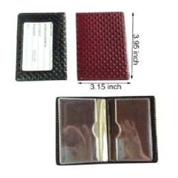 48 Bulk Credit Card Holder With Window