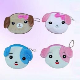 48 Bulk Animal Face Coin Purse