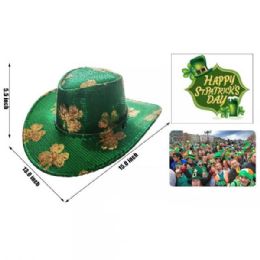 48 Bulk St. Partrick's Green Cowboy Hat