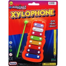 72 Bulk 6 In Xylophone Play Set