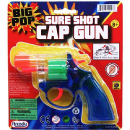 48 Bulk 6 In Color Cap Gun
